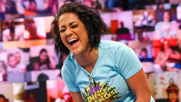 Bayley Laughing