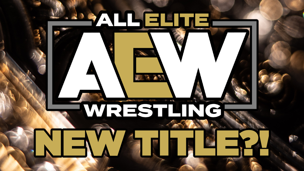 AEW Teasing New Championship?