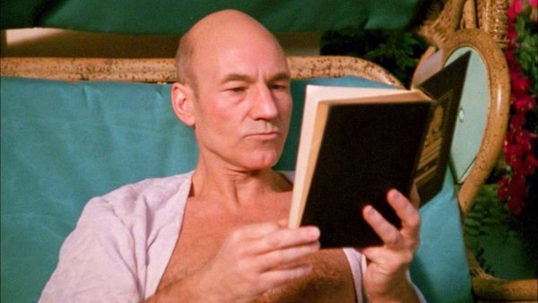 Jean Luc Picard Reading