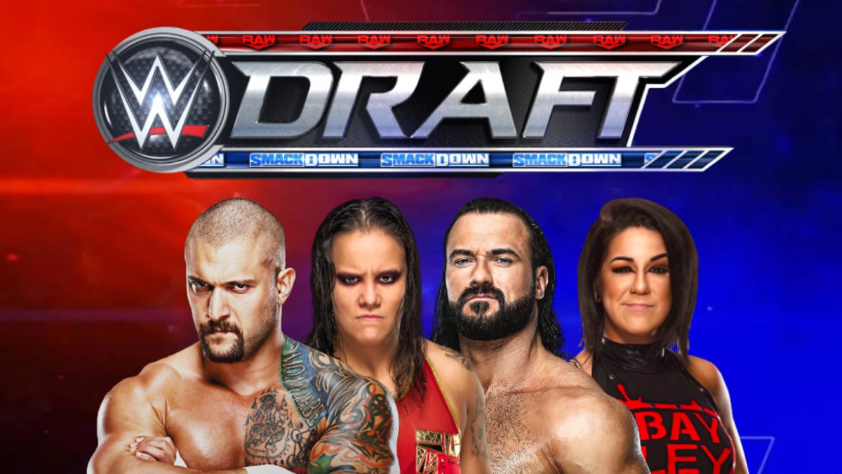 The 2021 WWE Draft kicks off tonight on SmackDown