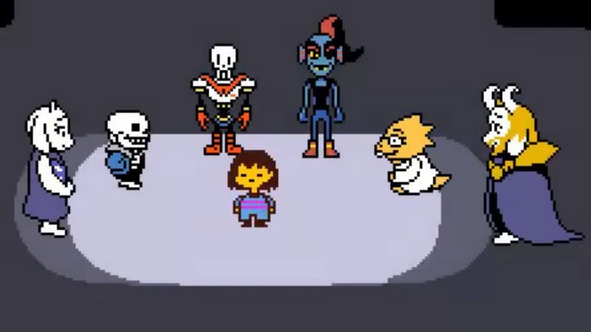 Undertale Main Characters!!!