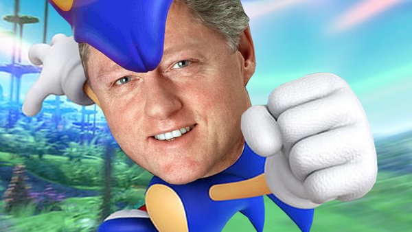 Bill clinton sonic the hedgehog