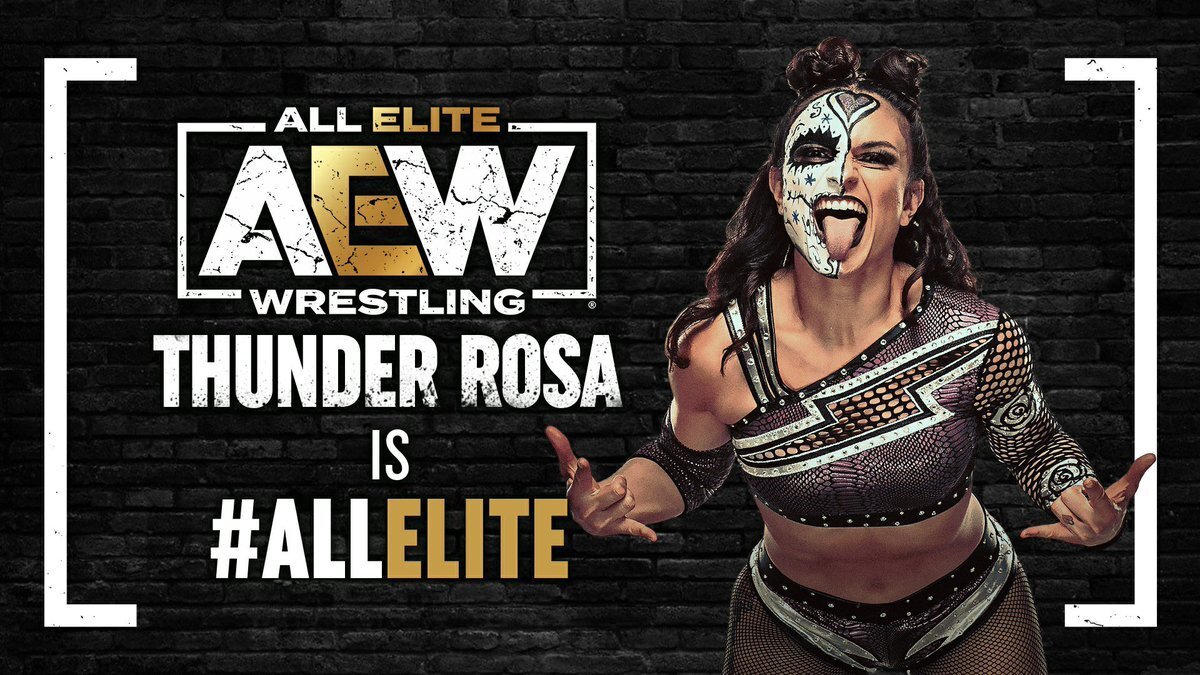 AEW Officially Signs Thunder Rosa