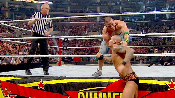 John Cena AJ Styles Summerslam 2016