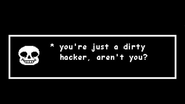 Undertale Dirty Hacker Ending