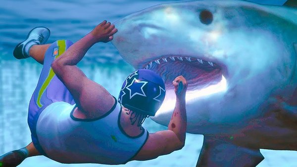 gta 5 Shark attack