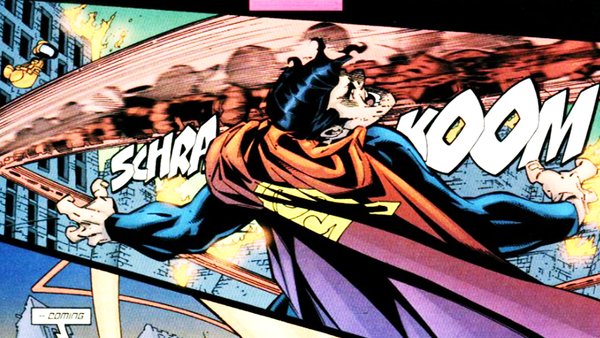 Justice League Dark: Apokolips War Superman Raven