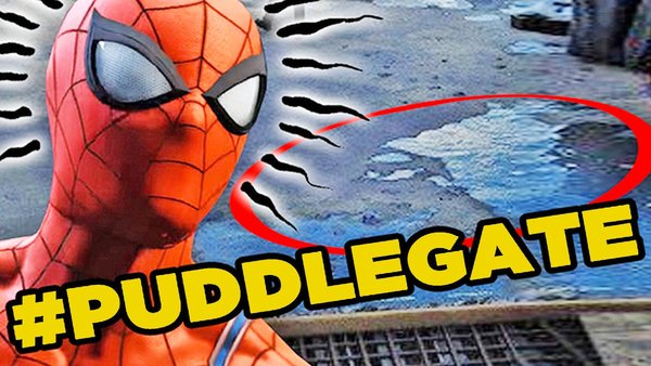 Spider-man 2018 puddlegate