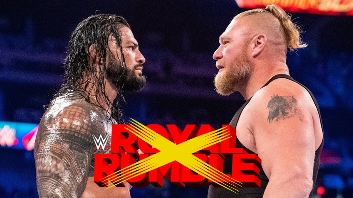 Why Roman Reigns Vs Brock Lesnar Isnt Happening At Wwe Royal Rumble 2022