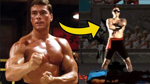 Mortal Kombat Johnny Cage Jean Claude Van Damme Bloodsport