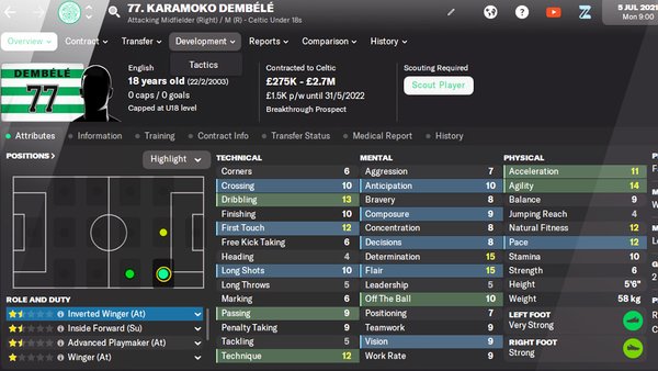 Football Manager 2022 Noni Madueke