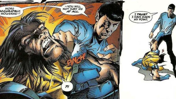 X-Men Star Trek Wolverine Spock