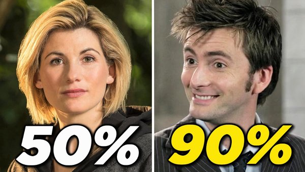 Doctor Who Thirteenth Doctor Tenth Doctor