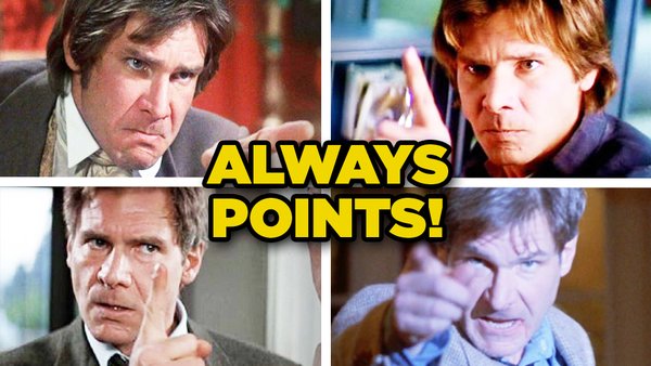 Harrison Ford Pointing