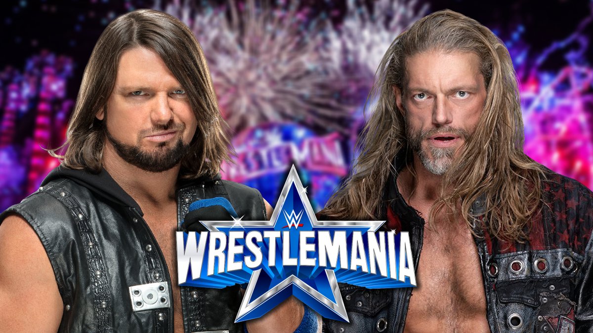 Date Changed For AJ Styles & Edge’s WWE WrestleMania 38 Match