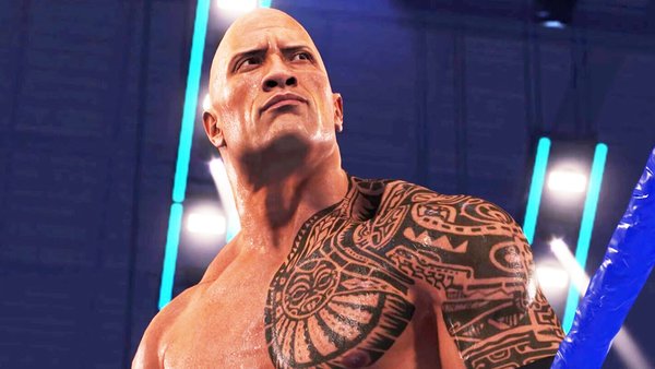 WWE 2K22 MENU :THE ROCK