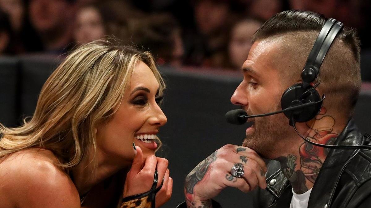 Wwe S Corey Graves And Carmella Get Married