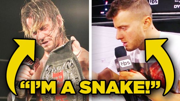 CM Punk MJF AEW Dynamite ROH Death By Dishonor III I'm A Snake