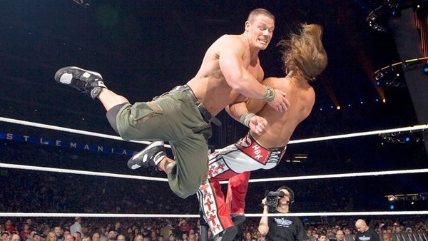 Cena Michaels Wrestlemania 23