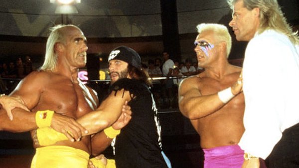 Hulk Hogan Randy Savage Sting Lex Luger