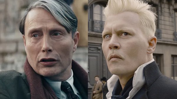 Fantastic Beats Grindelwald Mads Mikkelsen Johnny Depp