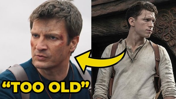 Nathan Fillion Tom Holland Uncharted