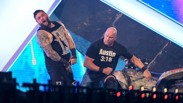 WWE WrestleMania 38 Steve Austin Kevin Owens