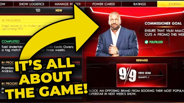 WWE 2K22's MyGM preview: Lots of storylines, lots of time in menus - Polygon