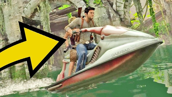 uncharted drakes fortune jet ski