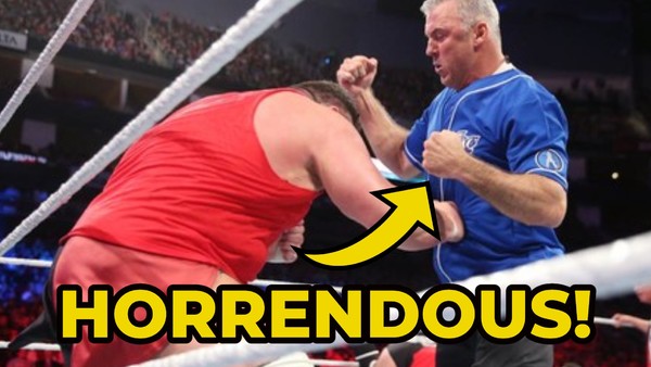 Shane McMahon Punches Thumb