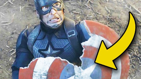Avengers Endgame Captain America destroyed shield