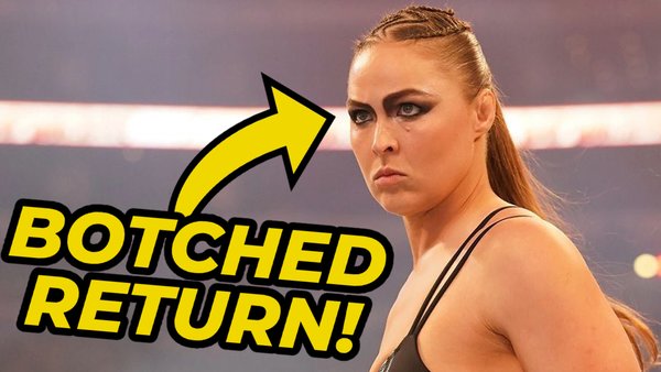 Ronda Rousey botched return
