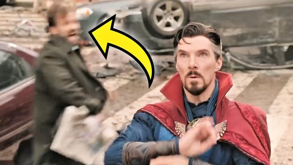 Doctor Strange in the Multiverse of Madness background extra mistake