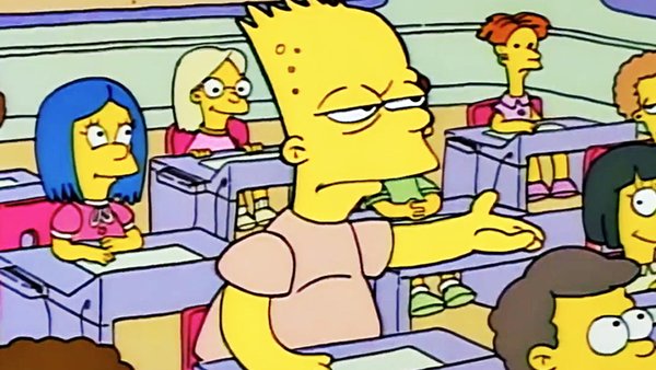 The Simpsons Bart Gets An F