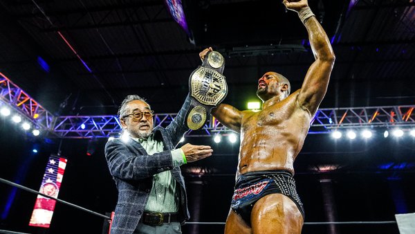 NJPW Strong Openweight Champion Fred Rosser