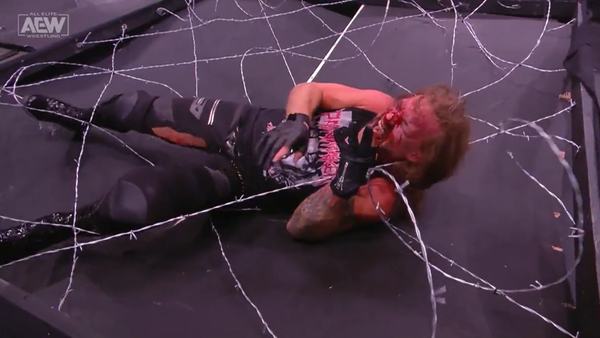 Chris Jericho barbed wire