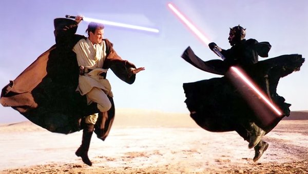 Star Wars Episode I The Phantom Menace Obi-Wan Kenobi Darth Maul