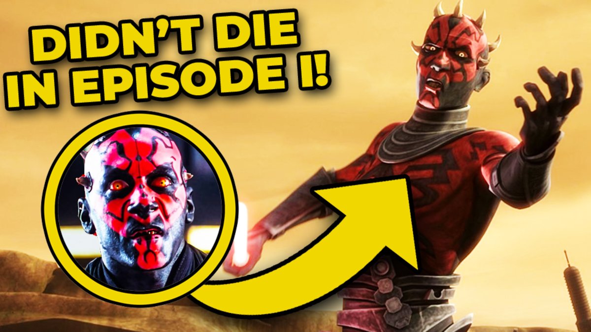 Star Wars: How Darth Maul Lived When Qui-Gon Jinn Died