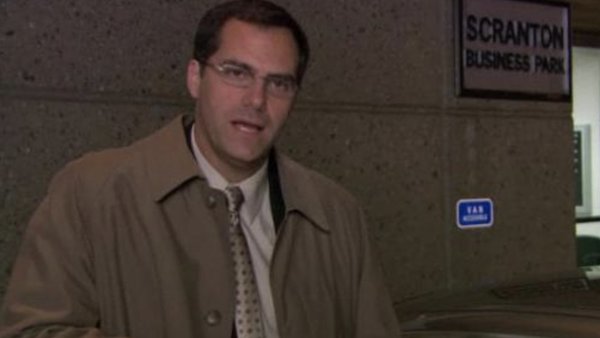 I guess the Dunder Mifflin Infinity website was even more cutting edge than  we realized, Hannah Smotridge-Barr and David Wallace served as judges in  the semifinal and final of the TechCrunch Disrupt