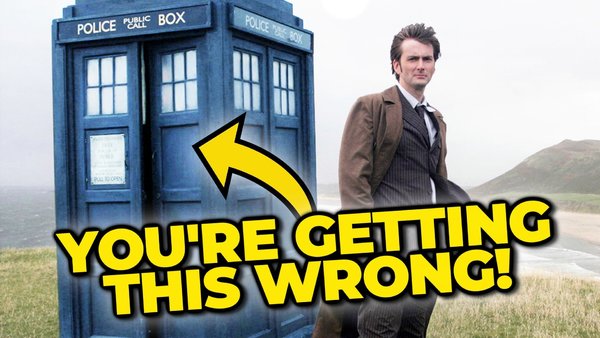 Doctor Who TARDIS David Tennant
