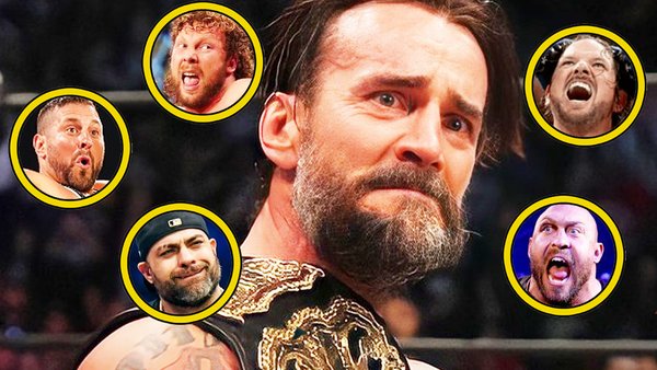 CM Punk Colt Cabana Kenny Omega Eddie Kingston AJ Styles Ryback