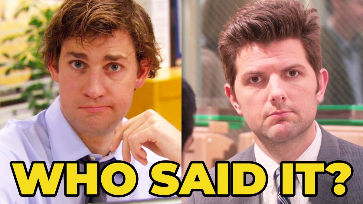 The Office Or Parks And Recreation Quotes Quiz: Who Said It - Jim ...