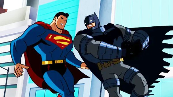 Batman: Hush - Batman vs. Superman, Super Scenes