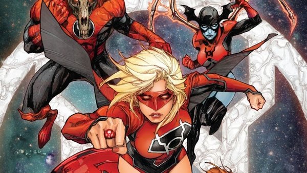 Supergirl and the Red Lanterns