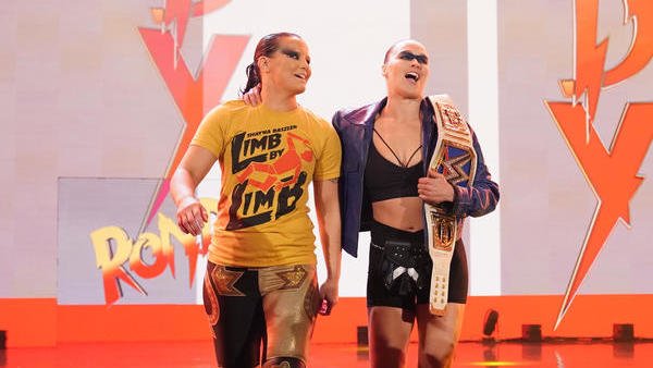 Shayna Baszler Ronda Rousey