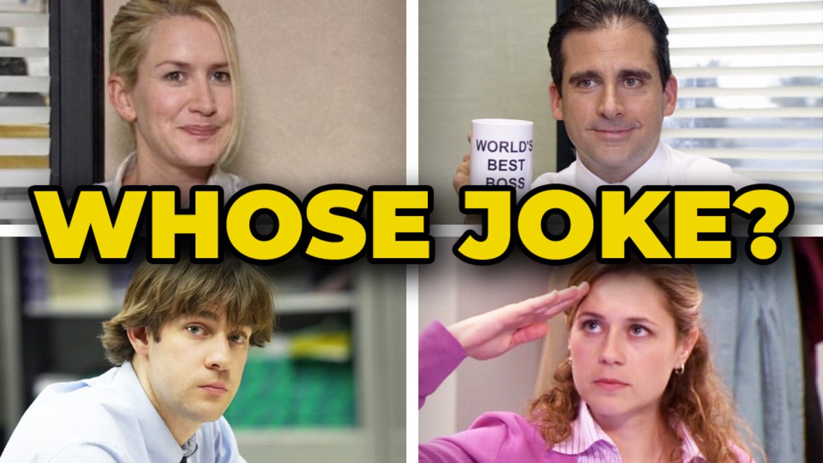The Office Quiz Whose Joke Was It?
