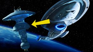 Voyager Earth Spacedock Star Trek