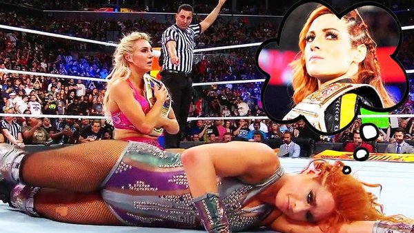 WWE SummerSlam 2018 Charlotte Flair Becky Lynch The Man