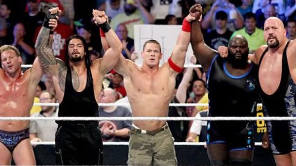 Chris Jericho Roman Reigns John Cena Mark Henry Big Show