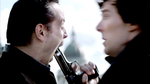Sherlock Moriarty Shoots Himself